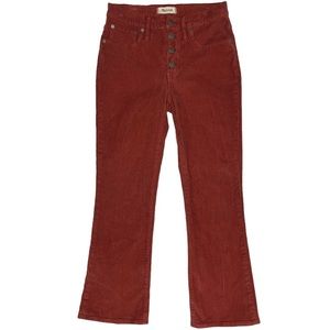 Madewell High Rise Cali Demi Boot Jeans